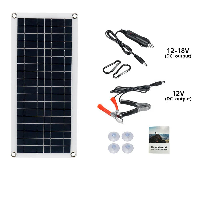 new1000w solar panel 12v solar cell 10a-100a controller solar plate