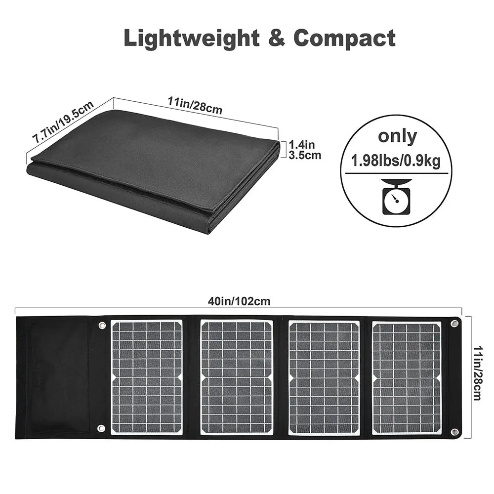 etfe solar panel folding pack 45w solar cells type-