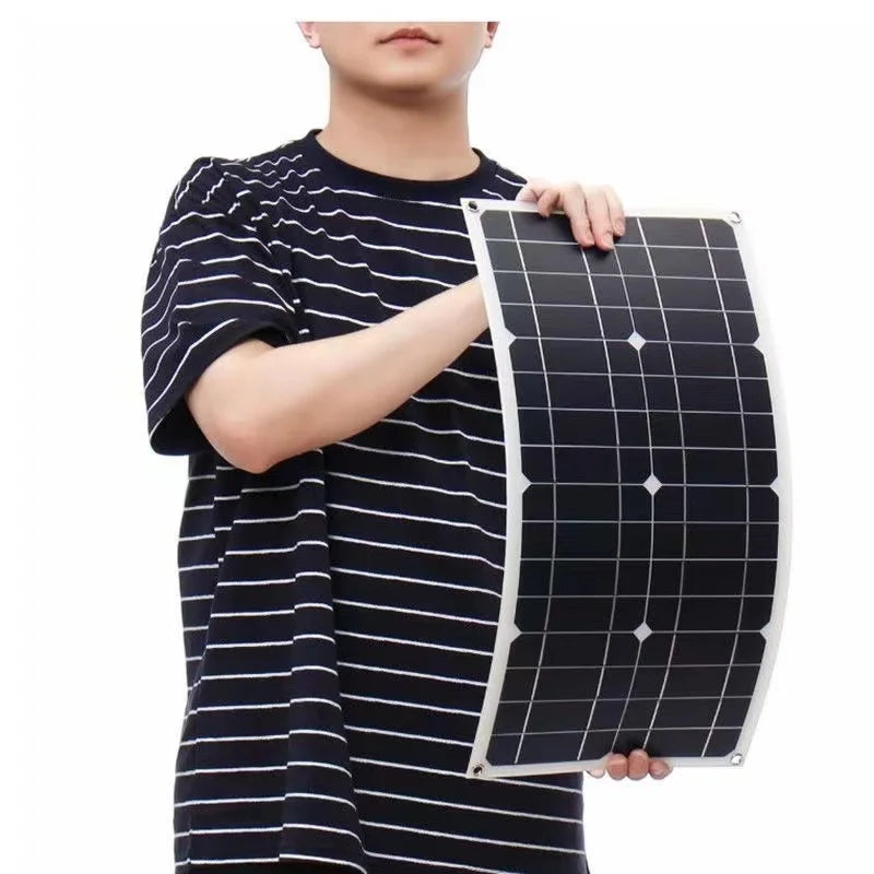 600w 5v12v18v flexible solar panel kit monocrystalline solar cells pow