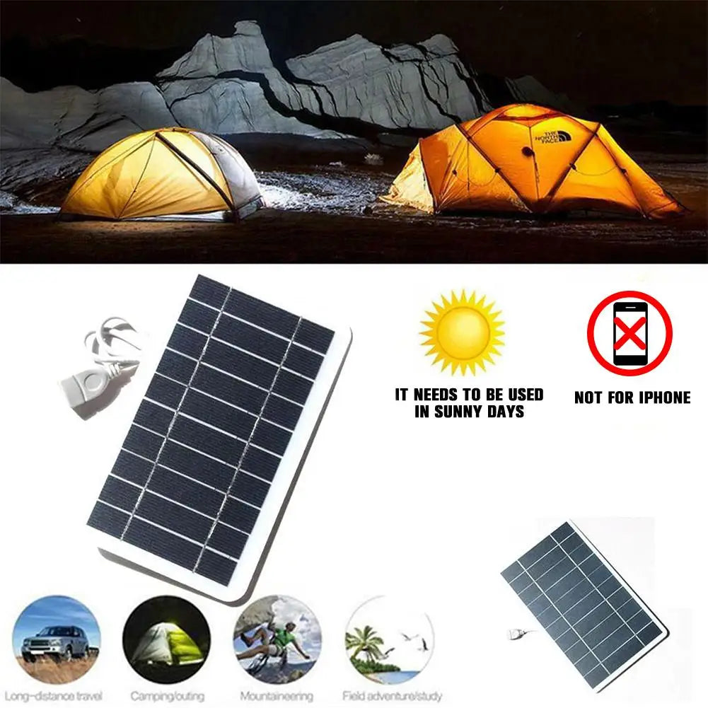 portable solar panel 5v 2w solar plate