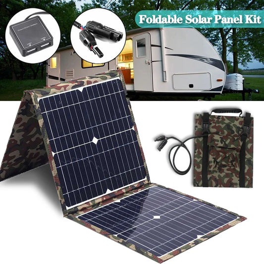 100-800w foldable solar panel kit complete solar power station mppt po