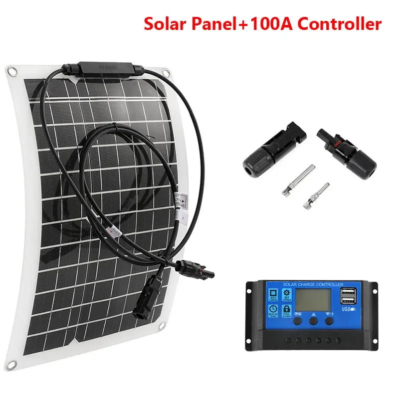 nofoldable solar panel300w solar panel 18v sun power solar cells bat