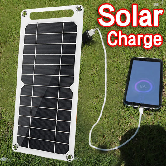 5v 10w solar panel output usb outdoor portable solar system cell phone