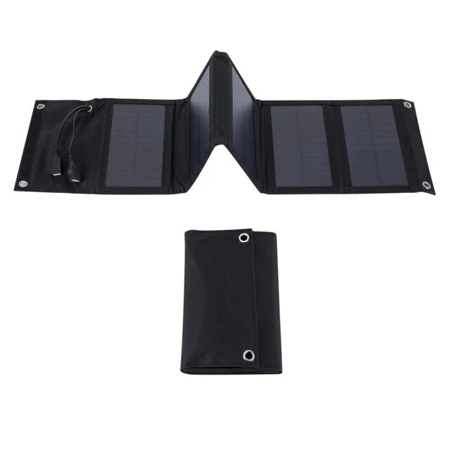 USB Foldable Solar Panel portable Flexible Small Waterproof 5V Folding