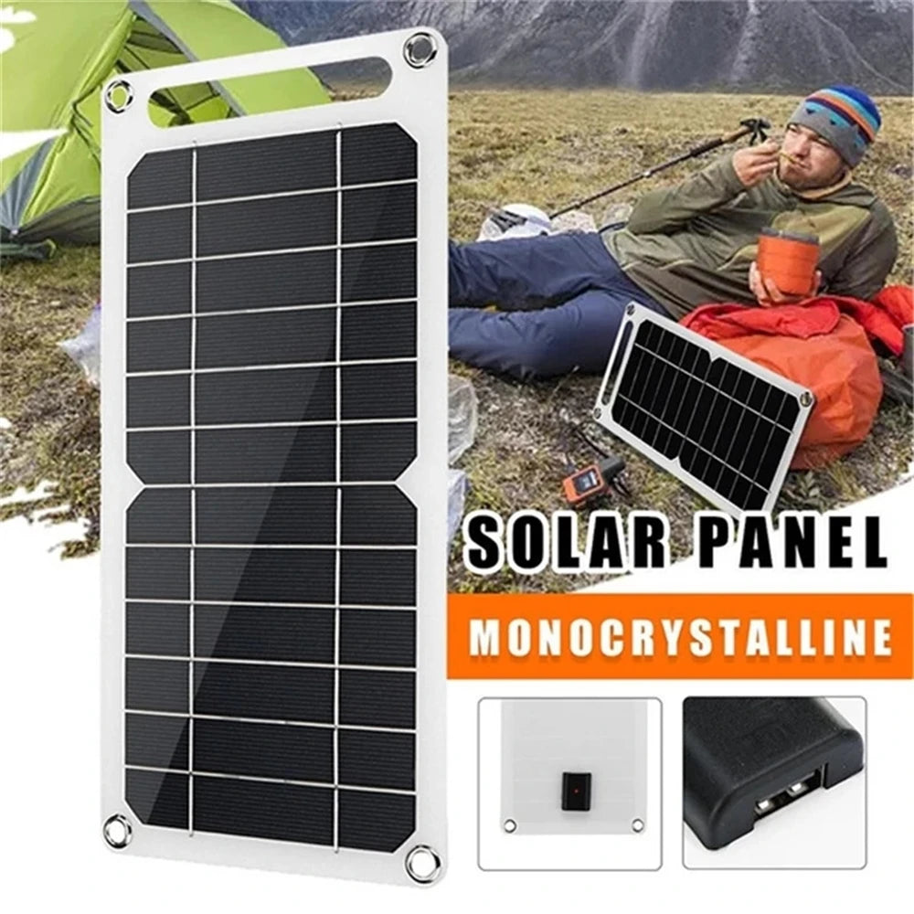 5v 10w solar panel output usb outdoor portable solar system cell phone