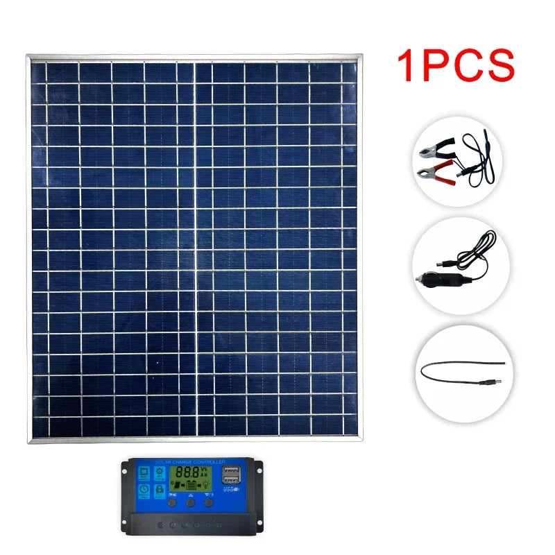 Power Bank Kit 100AController Solar Plate