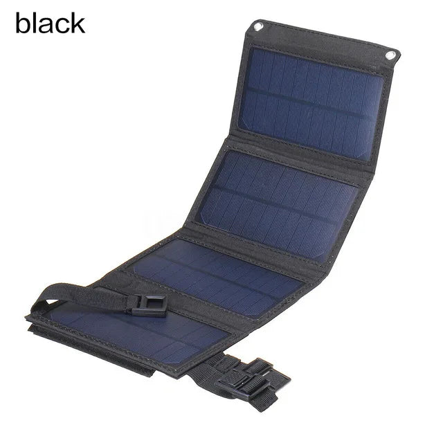 USB Foldable Solar Panel portable Flexible Small Waterproof 5V Folding