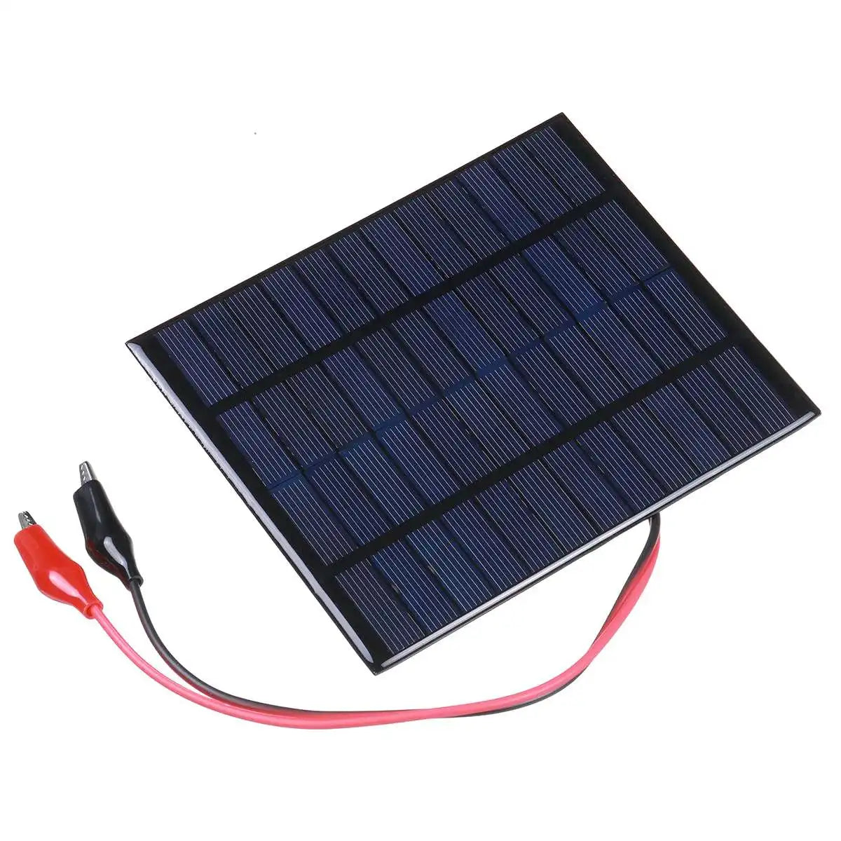 20W Solar Panel 12V Polycrystalline Silicon Solar Cell DIY Cable Waterproof Outdoor Rechargeable Power System For Outdoor Campin