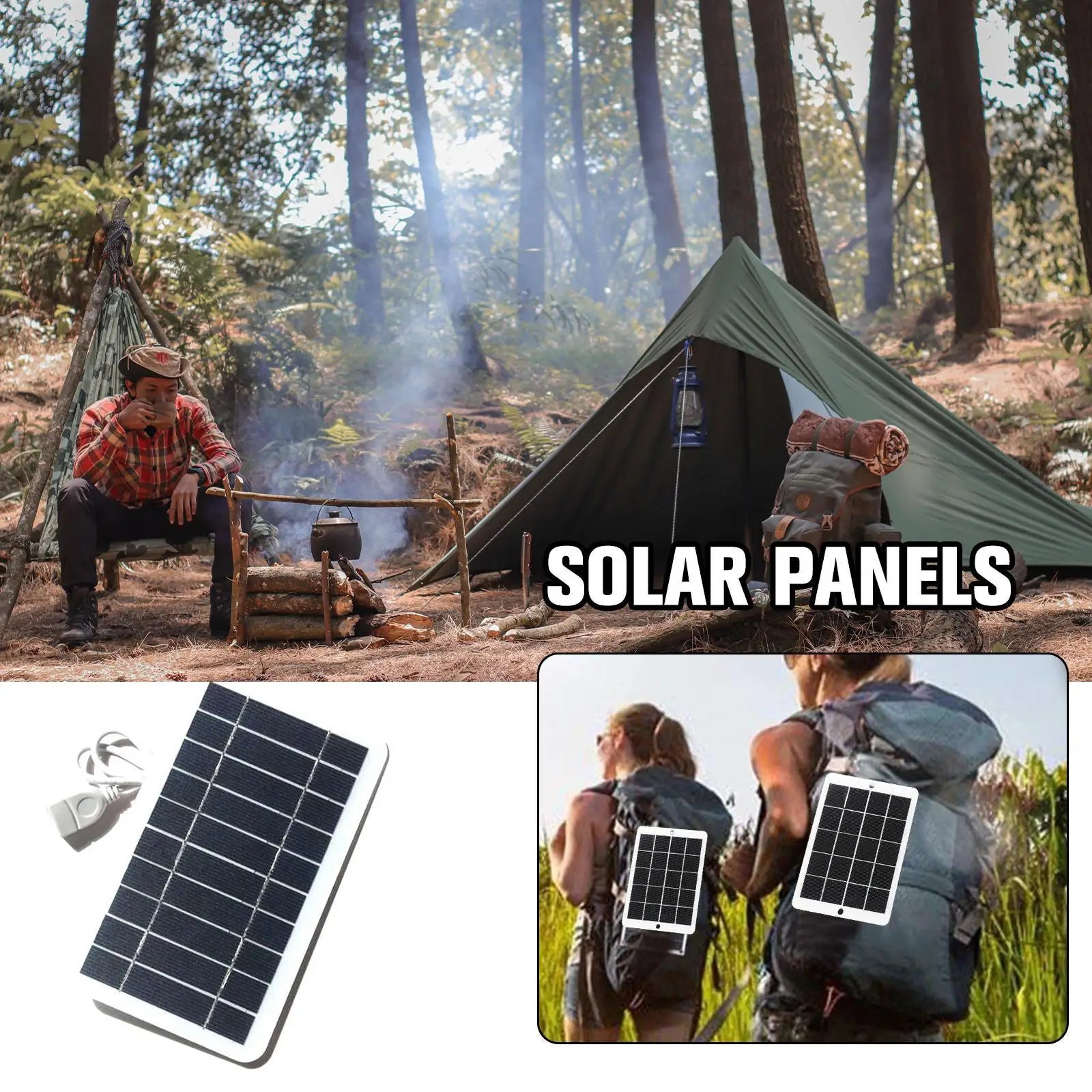 portable solar panel 5v 2w solar plate