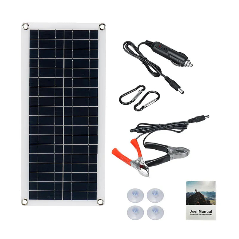 1000w solar panel 12v solar cell 10a-100a controller solar plate kit