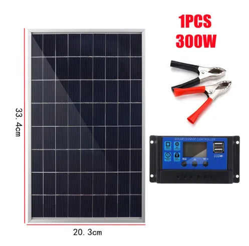 Portable Outdoor Rechargeable Solar Cell Generator for Home