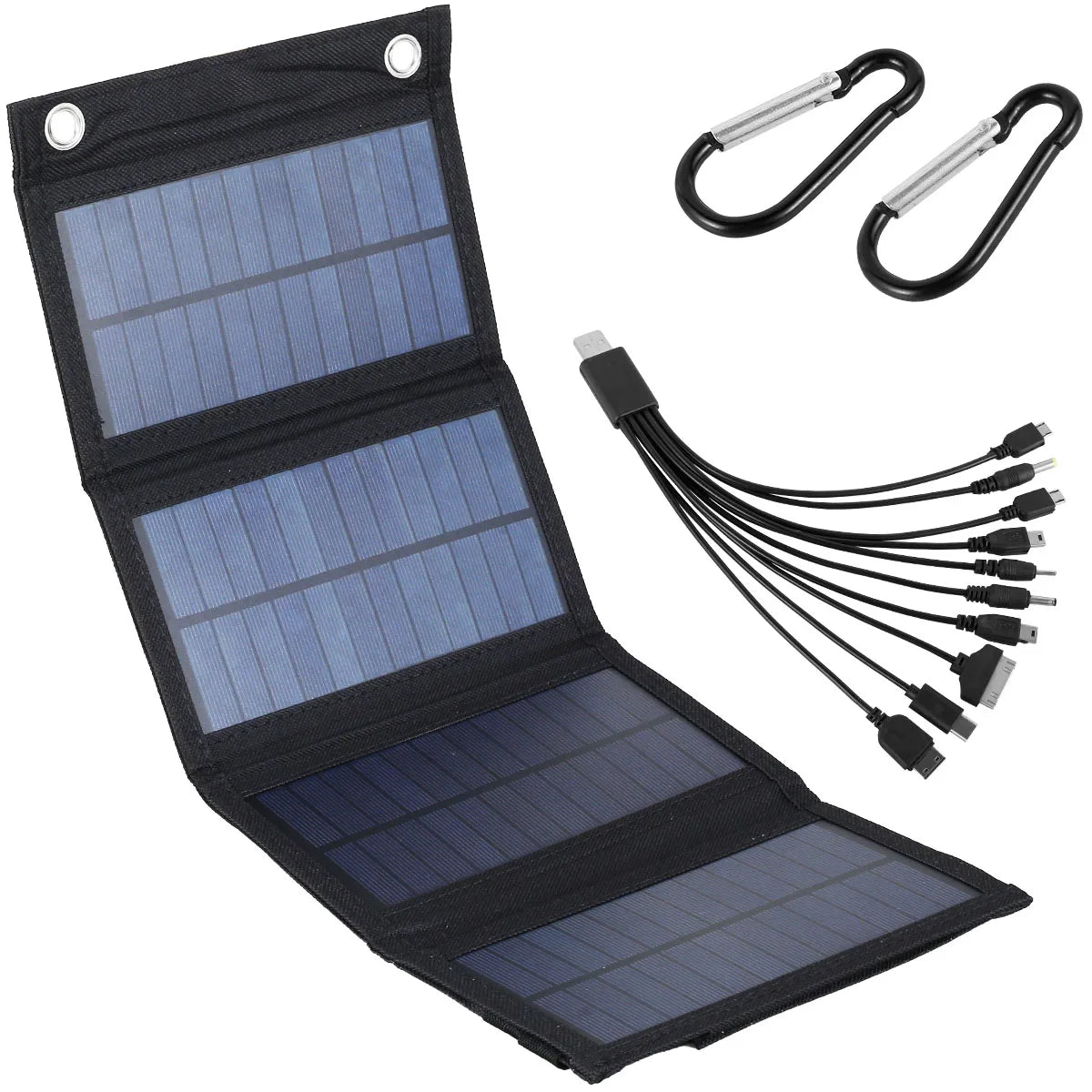 100w solar panel folding charger ip65 waterproof usb solar charger sui