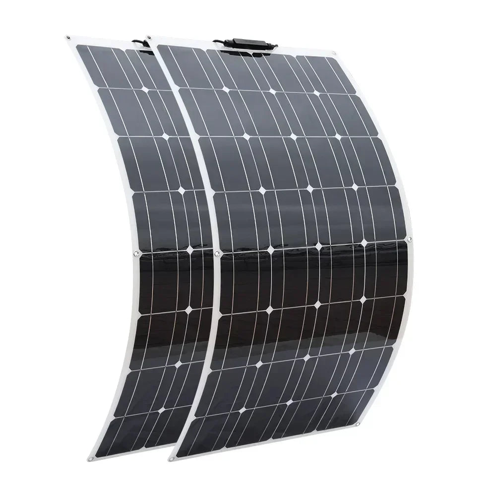 100w 200w 300w 400w 1000w flexible solar panel efficiency cell diy mod