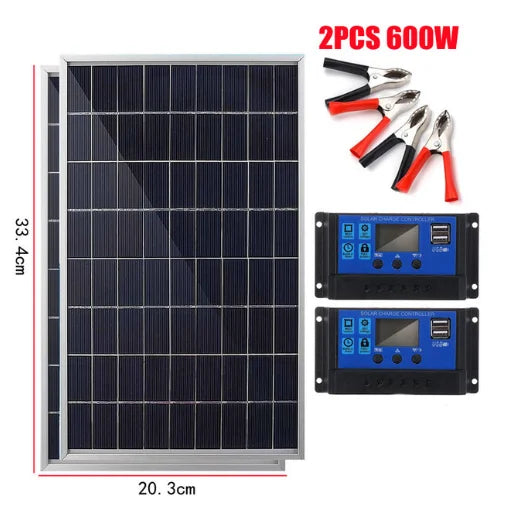 Portable Outdoor Rechargeable Solar Cell Generator for Home